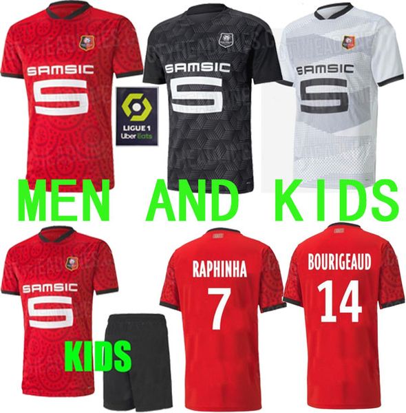 new 20 21 rennes soccer jersey 2020 2021 raphinha niang maillot foot rennais fc bourigeaud home away men kids kit football shirts, Black
new 20 21 rennes soccer jersey 2020 2021 raphinha niang maillot foot rennais fc bourigeaud home away men kids kit football shirts, Black