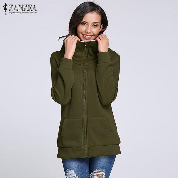 zanzea women winter fleece coats hooded sweatshirts 2020 autumn casual loose zipper hoodies jackets outwear plus size s-4xl1, Black
zanzea women winter fleece coats hooded sweatshirts 2020 autumn casual loose zipper hoodies jackets outwear plus size s-4xl1, Black