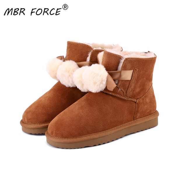 mbr force fashion able warm snow winter genuine cowhide leather women ankle boots fur shoes size 34-44 1026, Black
mbr force fashion able warm snow winter genuine cowhide leather women ankle boots fur shoes size 34-44 1026, Black
