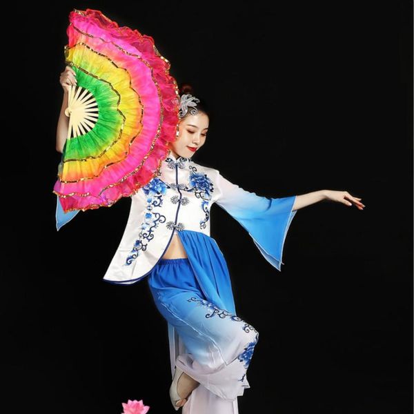 party favor crystal yarn dance fan children flower dancing fans chinese yange colorful performance abanicos para boda
party favor crystal yarn dance fan children flower dancing fans chinese yange colorful performance abanicos para boda