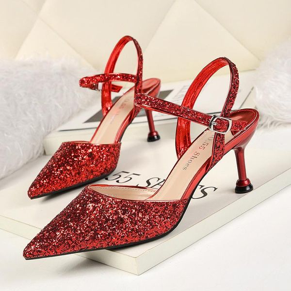 dress shoes wedding bride slingback fetish high heels elegant for woman glitter evening luxury women pumps, Black
dress shoes wedding bride slingback fetish high heels elegant for woman glitter evening luxury women pumps, Black