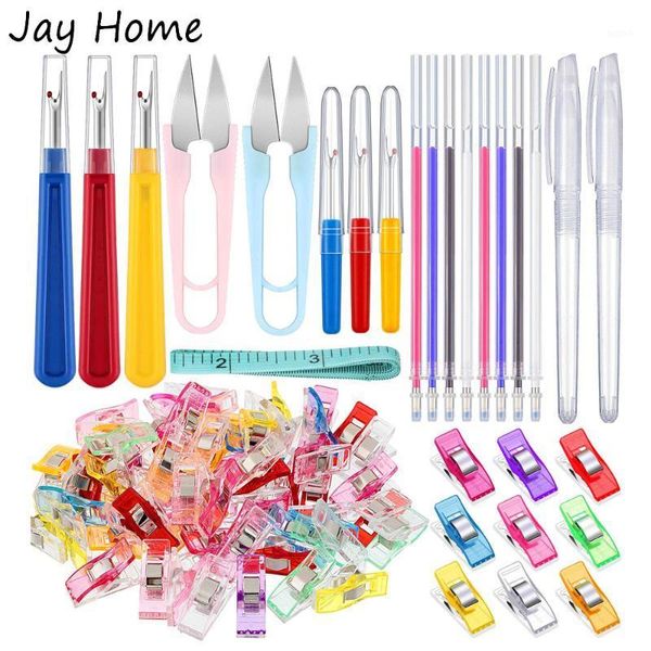 29pcs hand sewing tools set quilting sewing clips & seam rippers & heat erasable fabric marking pen for embroidery tailoring1, Black
29pcs hand sewing tools set quilting sewing clips & seam rippers & heat erasable fabric marking pen for embroidery tailoring1, Black