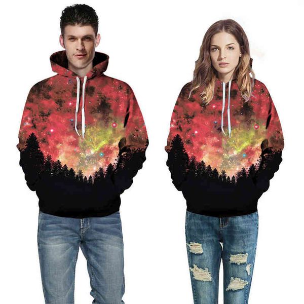 men's nnd women's sweatshirts 2022 fort red starry sky 3d printed sweater pullover large hooded sweater, Black
men's nnd women's sweatshirts 2022 fort red starry sky 3d printed sweater pullover large hooded sweater, Black
