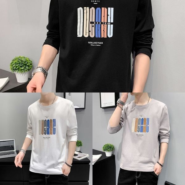 bnoga осень 2020 шею длинный рукав корейский хлопок футболка мужская круглый футболку clothingclothing новый мужской одежды дном свободную м, Blue
bnoga осень 2020 шею длинный рукав корейский хлопок футболка мужская круглый футболку clothingclothing новый мужской одежды дном свободную м, Blue