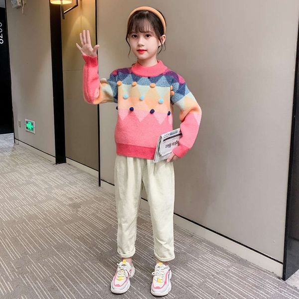 pullover sle autumn girls' wtern 2020 new and winter t-shirt children's plush thickened sweater a9d7, Blue
pullover sle autumn girls' wtern 2020 new and winter t-shirt children's plush thickened sweater a9d7, Blue
