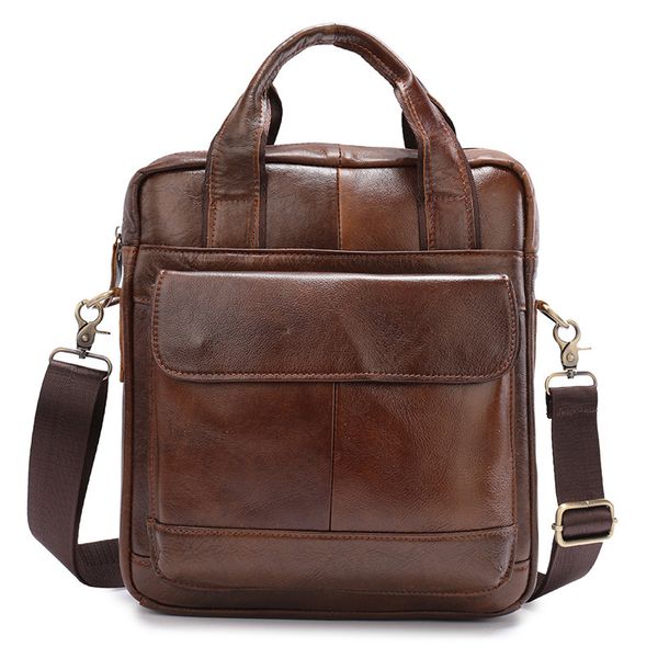 male working messenger men's business vertical briefcase genuine leather handbag shoulder bag
male working messenger men's business vertical briefcase genuine leather handbag shoulder bag