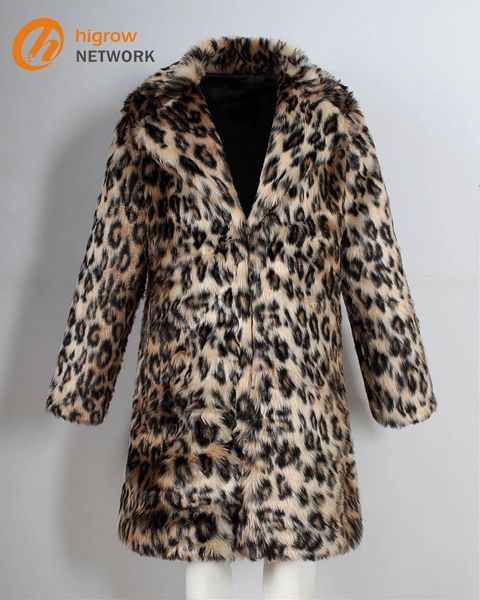 kancoold мужская леопард плюс утолщение длинного пальто теплое толстая меховая воротник пальто куртка из искусственного меха parka кардиган, Black
kancoold мужская леопард плюс утолщение длинного пальто теплое толстая меховая воротник пальто куртка из искусственного меха parka кардиган, Black