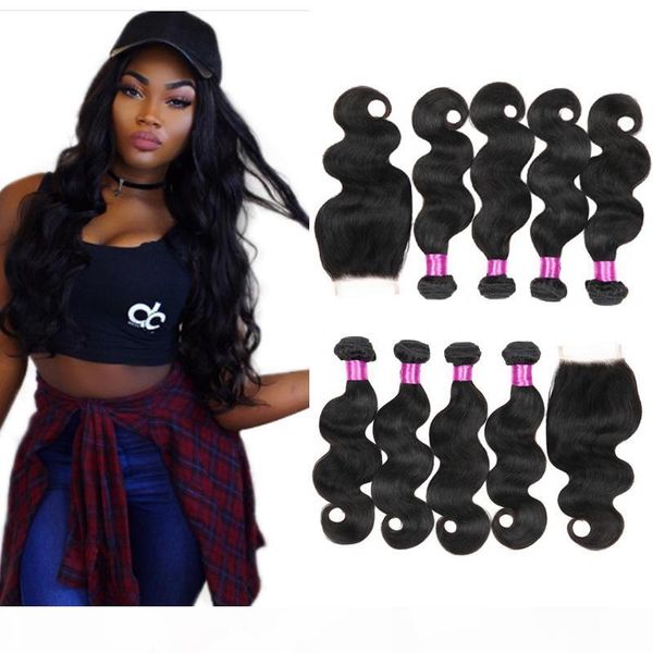 brazilian body wave hair weaves human hair with closure brazilian virgin hair 3 4 bundles with closure, Black;brown
brazilian body wave hair weaves human hair with closure brazilian virgin hair 3 4 bundles with closure, Black;brown