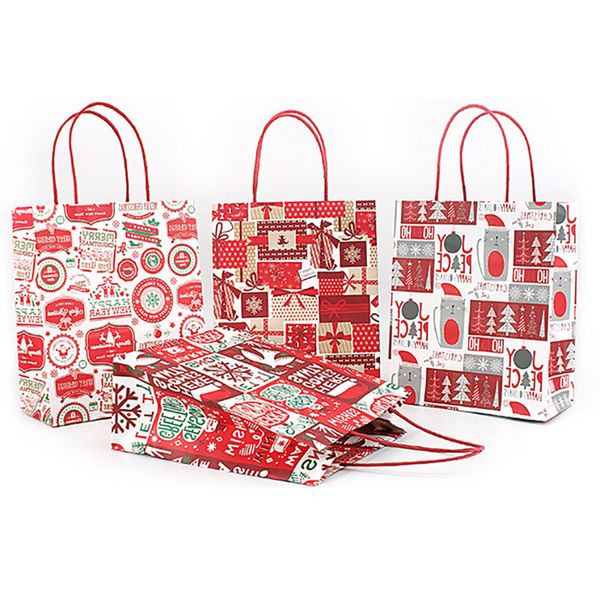 gift kraft paper creative bronzing cute cartoon christmas packaging tote bag dhl 884
gift kraft paper creative bronzing cute cartoon christmas packaging tote bag dhl 884