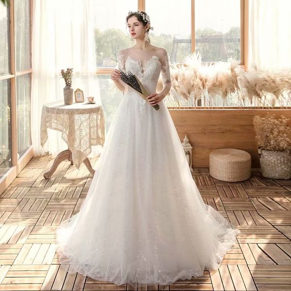 2021 new dressed sheer tulle colher lace half-sleeved robe soiree bride to be engaged 1087 robot mari e 466k, Blue;red
2021 new dressed sheer tulle colher lace half-sleeved robe soiree bride to be engaged 1087 robot mari e 466k, Blue;red