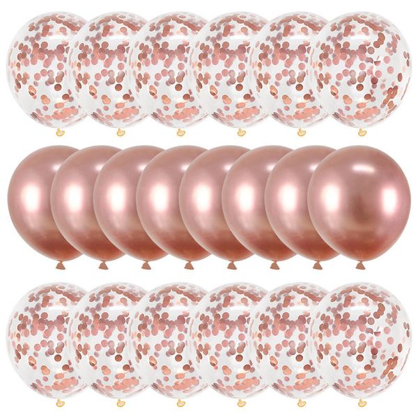 20pcs rose gold set confetti metallic balloons birthday party wedding decoration anniversary globals baby shower balloon
20pcs rose gold set confetti metallic balloons birthday party wedding decoration anniversary globals baby shower balloon