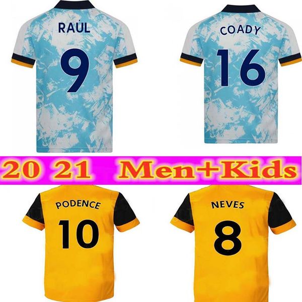20 21 wolf football jersey children's suit home j.moutinho raul neves podence football shirt dendoncker wolf football men + children, Black;yellow 
20 21 wolf football jersey children's suit home j.moutinho raul neves podence football shirt dendoncker wolf football men + children, Black;yellow