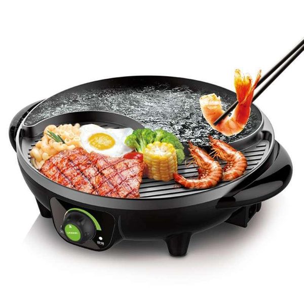 electric skillets 1600w multifunction pot barbecue machine two in one non-stick coating tray intelligent temperature control
electric skillets 1600w multifunction pot barbecue machine two in one non-stick coating tray intelligent temperature control