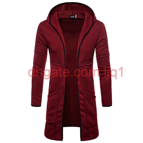 casual mens designer hoodies solid color mid length hooded cardigan sweatshirts new mens winter autumn clothing, Black
casual mens designer hoodies solid color mid length hooded cardigan sweatshirts new mens winter autumn clothing, Black
