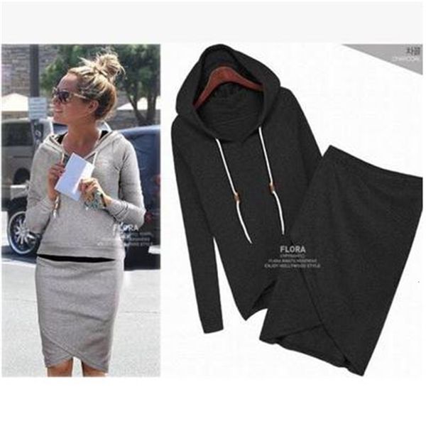 new fashion hoodies + dress skirt long sleeve hoody sweatshirts women coats outwear hooded pullovers sportswear clothing set e94, Black
new fashion hoodies + dress skirt long sleeve hoody sweatshirts women coats outwear hooded pullovers sportswear clothing set e94, Black