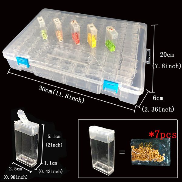 new 112pcs plastic 5d diamond painting accessories box beads display storage box for diamond embroidery cross stitch tools
new 112pcs plastic 5d diamond painting accessories box beads display storage box for diamond embroidery cross stitch tools