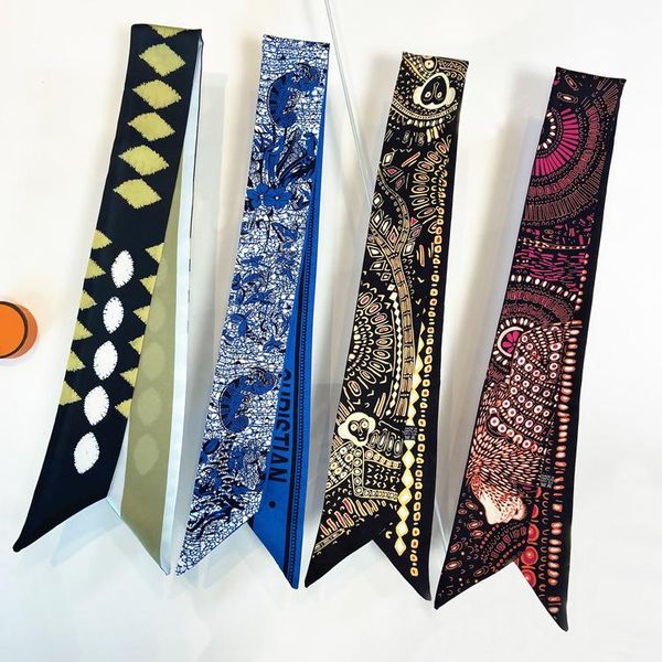 skinny silk scarf 2020 new bag scarf for women insects print head long handle bag scarves wraps sj276, Blue;gray
skinny silk scarf 2020 new bag scarf for women insects print head long handle bag scarves wraps sj276, Blue;gray