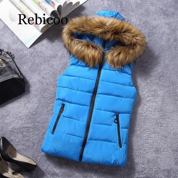 women's vests 2021 spring and autumn slim cotton ladies vest jacket warm hooded winter large size women, Black;white
women's vests 2021 spring and autumn slim cotton ladies vest jacket warm hooded winter large size women, Black;white