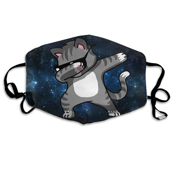 custom dustproof mouth mask funny dabbing cat with sungrasses reusable outdoor face mask with adjustable earloops
custom dustproof mouth mask funny dabbing cat with sungrasses reusable outdoor face mask with adjustable earloops