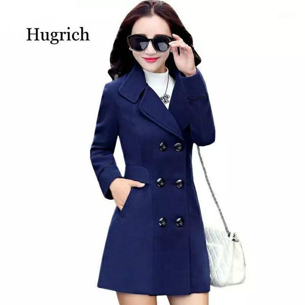 women blends woolens overcoat female coat autumn winter coats jackets women plus size coat women's wool coats long 1, Black
women blends woolens overcoat female coat autumn winter coats jackets women plus size coat women's wool coats long 1, Black