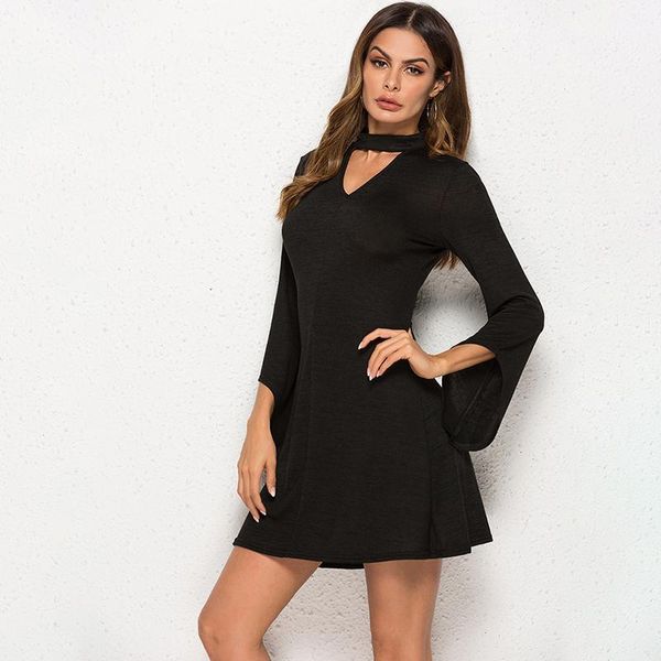 summer dress 2020 fall women casual knit sheath mini dresses ladies solid v neck slim a with irregular sleeves dresses1, Black;gray
summer dress 2020 fall women casual knit sheath mini dresses ladies solid v neck slim a with irregular sleeves dresses1, Black;gray