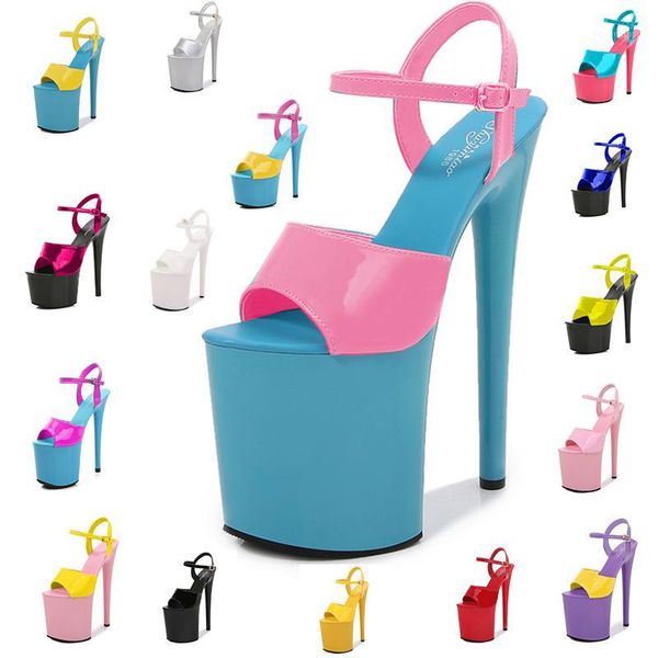 sandals plus size 43 women belt buckle high heels 20cm ladies shoes model catwalk pole dance weding woman gladiator1, Black
sandals plus size 43 women belt buckle high heels 20cm ladies shoes model catwalk pole dance weding woman gladiator1, Black
