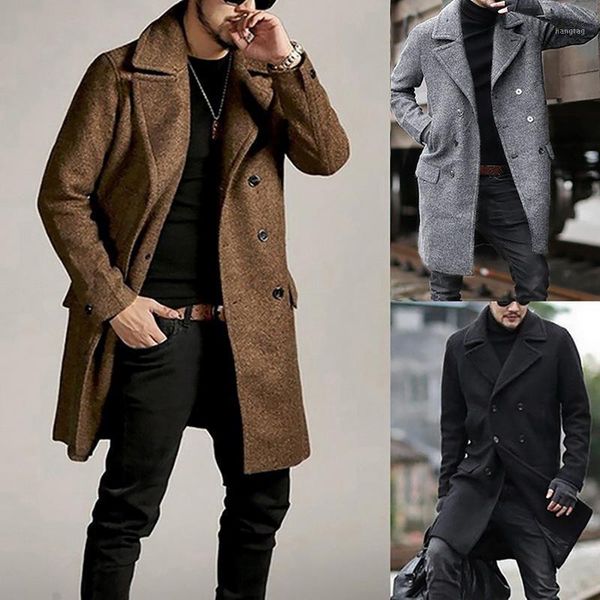 fashion men thick warm blend coat woolen overcoat autumn winter loose windbreaker jacket boy grey oversized coat high quanlity1, Black
fashion men thick warm blend coat woolen overcoat autumn winter loose windbreaker jacket boy grey oversized coat high quanlity1, Black