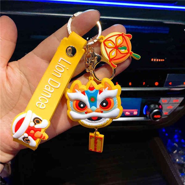 keychains chinese style auspicious lion pendant car key chain couple bag decorative gift safe fortune transfer, Silver
keychains chinese style auspicious lion pendant car key chain couple bag decorative gift safe fortune transfer, Silver