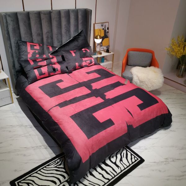 black red designer bedding set warm velvet duvet cover set soft comforter cover fashion size bed sheet duvet cover pillow cases
black red designer bedding set warm velvet duvet cover set soft comforter cover fashion size bed sheet duvet cover pillow cases
