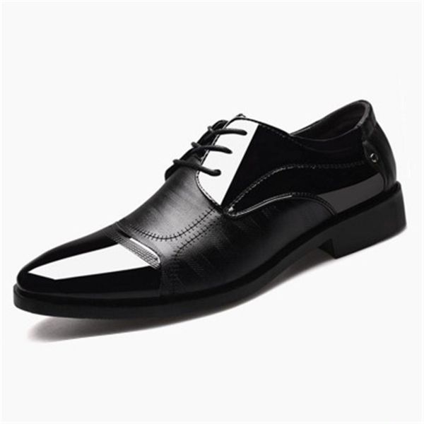 dress shoes large size 38-48 men leather fashion lace up men's spring black brown pointed toe wedding formal
dress shoes large size 38-48 men leather fashion lace up men's spring black brown pointed toe wedding formal