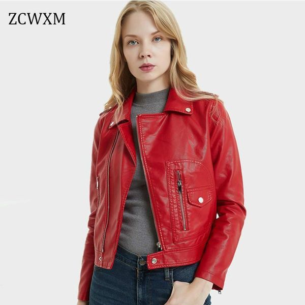 spring/autumn women pu leather motorcycle jacket and coats turn-down collar female short coats black red punk zipper outerwear1
spring/autumn women pu leather motorcycle jacket and coats turn-down collar female short coats black red punk zipper outerwear1