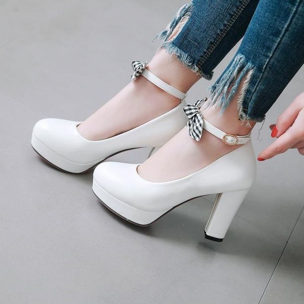 dress shoes pxelena elegant ladies high heel 2021 spring women pumps plaid bowknot round toe ankle strap party date white pink, Black
dress shoes pxelena elegant ladies high heel 2021 spring women pumps plaid bowknot round toe ankle strap party date white pink, Black