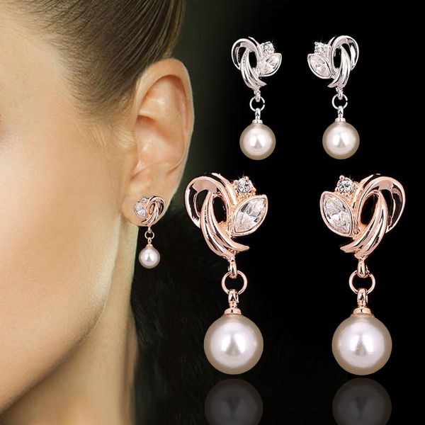 double fair drop/dangle earrings fashion cubic zirconia rose gold/silver color simulated pearl beads jewelry for women dfe166
double fair drop/dangle earrings fashion cubic zirconia rose gold/silver color simulated pearl beads jewelry for women dfe166