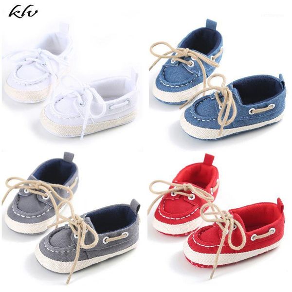 first walkers infants baby shoes boys girls soft soled crib laces up canvas sneaker 0-12month 1
first walkers infants baby shoes boys girls soft soled crib laces up canvas sneaker 0-12month 1