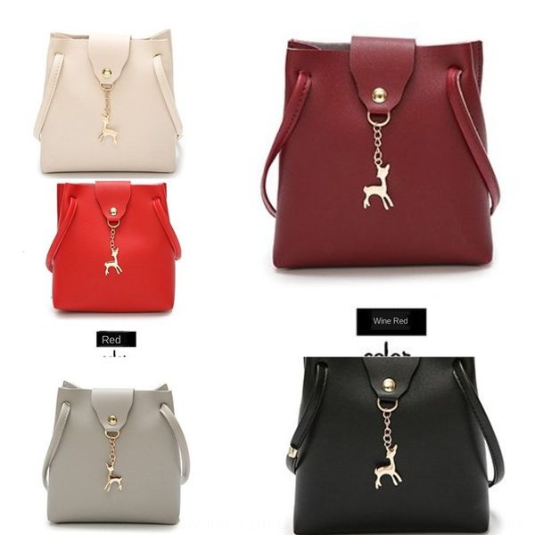 2020 fashionable and lovely pu leather bucket pendant shoulder bagwomen's bag versatile straddle pouch fawn pendant single shoulder bag
2020 fashionable and lovely pu leather bucket pendant shoulder bagwomen's bag versatile straddle pouch fawn pendant single shoulder bag