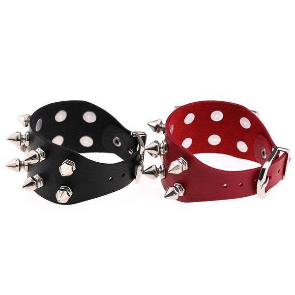 rivet bracelet punk gothic rock hip-hop studded bracelet faux leather bracelet wristbands charm bangle fashion qylrcw, White
rivet bracelet punk gothic rock hip-hop studded bracelet faux leather bracelet wristbands charm bangle fashion qylrcw, White