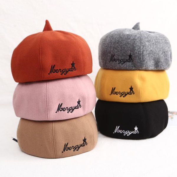 berets english alphabet embroidery woolen painter hat british retro pumpkin beret sombreros de mujer cappello donna czapka zimowa 2021, Blue;gray
berets english alphabet embroidery woolen painter hat british retro pumpkin beret sombreros de mujer cappello donna czapka zimowa 2021, Blue;gray