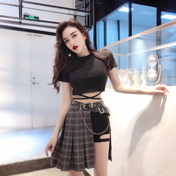 1v3t1 q7m48 kong chic careful machine strapping black t-shirt t-shirt jacketskirt jacket women's shorts sleeve fashion jacket skirt bel, Gray
1v3t1 q7m48 kong chic careful machine strapping black t-shirt t-shirt jacketskirt jacket women's shorts sleeve fashion jacket skirt bel, Gray