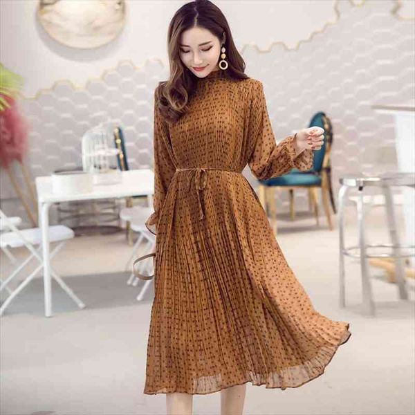 plus size o-neck print chiffon women dress flare full sleeve a-line female dress spring pleated midi vestidos, Black;gray
plus size o-neck print chiffon women dress flare full sleeve a-line female dress spring pleated midi vestidos, Black;gray