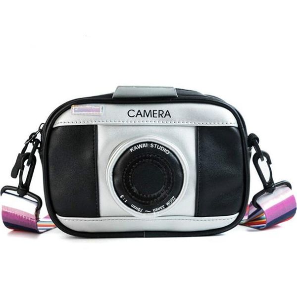 zzslhl funny camera shape purse bags for women small personality pu leather crossbody bags rainbow strap shoulder girls
zzslhl funny camera shape purse bags for women small personality pu leather crossbody bags rainbow strap shoulder girls
