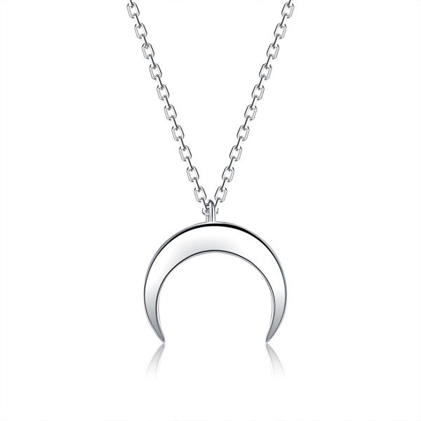 2021 new product 925 sterling silver necklace women simple moon pendant sterling silver clavicle chain jewelry wholesale svn468
2021 new product 925 sterling silver necklace women simple moon pendant sterling silver clavicle chain jewelry wholesale svn468