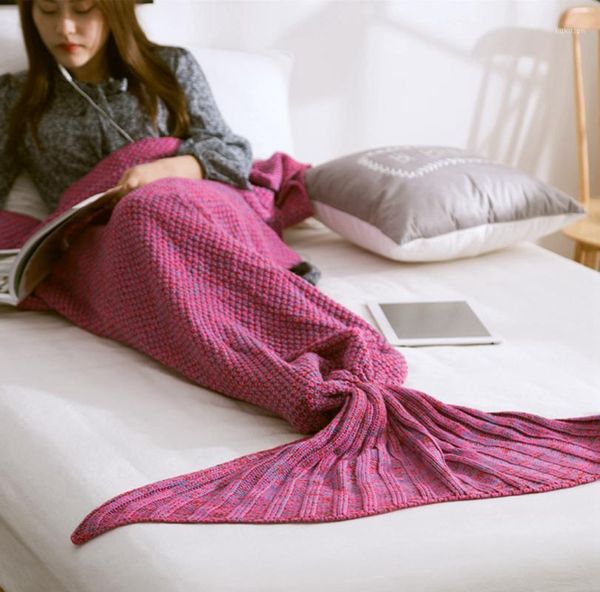 super soft knitted tail blanket adults handmade crochet yarn dyed wrap sofa sleeping bag solid violet 180 x 80cm1 blankets
super soft knitted tail blanket adults handmade crochet yarn dyed wrap sofa sleeping bag solid violet 180 x 80cm1 blankets