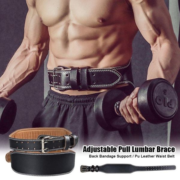 high adjustable pull lumbar brace back bandage support pu leather waist belt for sport protection dog88, Black;gray
high adjustable pull lumbar brace back bandage support pu leather waist belt for sport protection dog88, Black;gray