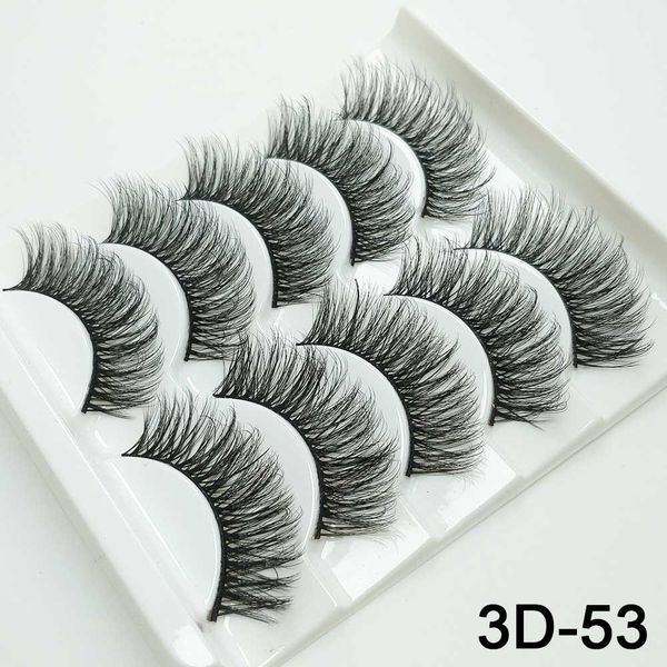 5 pairs mink eyelashes natural/thick 3d faux lashes natural false eyelash handmade eyelashes makeup tool extension fake lashes wmtqfm
5 pairs mink eyelashes natural/thick 3d faux lashes natural false eyelash handmade eyelashes makeup tool extension fake lashes wmtqfm