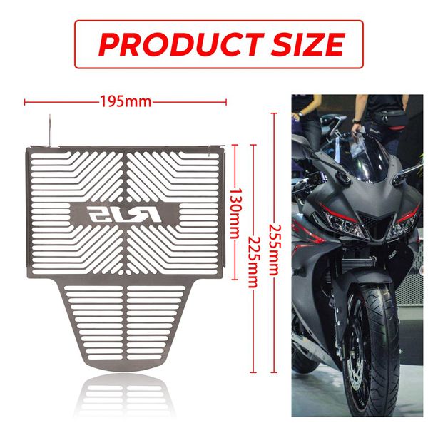radiator guard protector, motorcycle accessories radiator shield grille protection for yzf r15 v3 v3 vva 2020-19
radiator guard protector, motorcycle accessories radiator shield grille protection for yzf r15 v3 v3 vva 2020-19