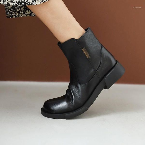 autumn winter ankle boots women genuine leather shoes woman autumn shoes rubber boots female side zipper flat botas mujer1, Black
autumn winter ankle boots women genuine leather shoes woman autumn shoes rubber boots female side zipper flat botas mujer1, Black