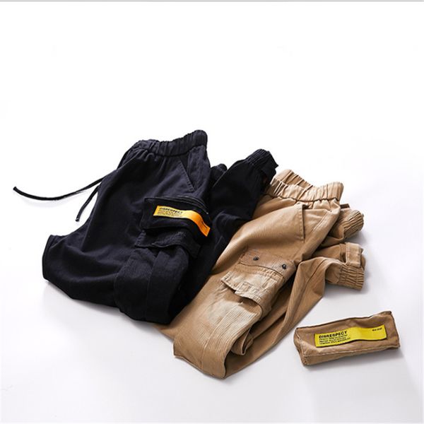 2020 men's casual youth fashion footwear national trend japanese style multi-pocket cotton mid-waist lace-up sport trousers size s-2xl, Black
2020 men's casual youth fashion footwear national trend japanese style multi-pocket cotton mid-waist lace-up sport trousers size s-2xl, Black