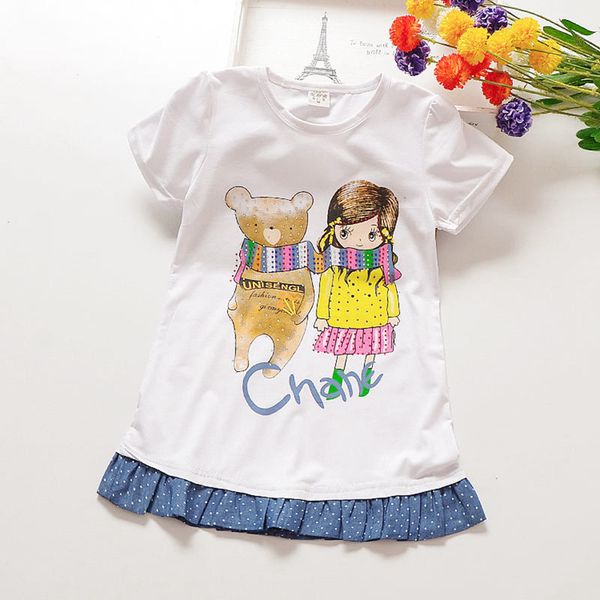 fashion t shirt girl summer princess kids girls clothes cotton white/pink/yellow/red shirts cartoon bear girl tshirt children 1005, Blue
fashion t shirt girl summer princess kids girls clothes cotton white/pink/yellow/red shirts cartoon bear girl tshirt children 1005, Blue