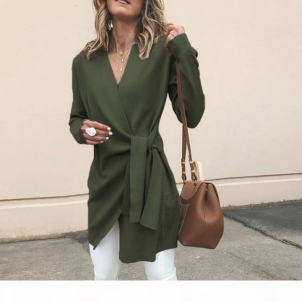 women faux wool blend cardigan solid casual coat sashes v neck long sleeve warp autumn winter bandage lace up coats outwear, Black
women faux wool blend cardigan solid casual coat sashes v neck long sleeve warp autumn winter bandage lace up coats outwear, Black