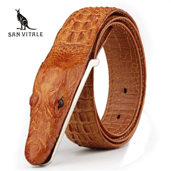 mens belts luxury cow leather designer belt men ceinture homme cinto masculino luxo crocodile cinturones hombre 201110, Black;brown
mens belts luxury cow leather designer belt men ceinture homme cinto masculino luxo crocodile cinturones hombre 201110, Black;brown